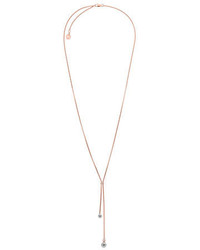 Michael Kors Michl Kors Modern Classic Pearly Tassel Necklace Rose Golden