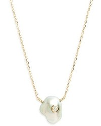 Mizuki Sea Of Beauty Pearl Diamond Pendant Necklace