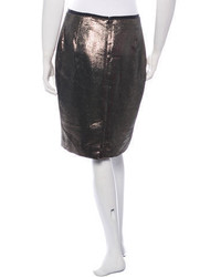 Tory Burch Embellished Pencil Skirt