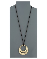 Lauren Ralph Lauren 32 Pendant With Suede Cord Necklace Necklace