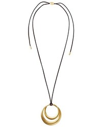 Lauren Ralph Lauren 32 Pendant With Suede Cord Necklace Necklace