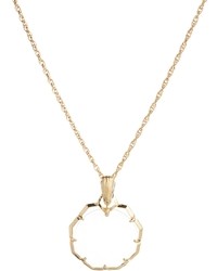 Asos Vintage Style Pendant Necklace Gold