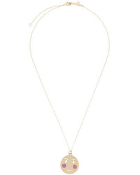 Alison Lou Bashful Pendant Necklace