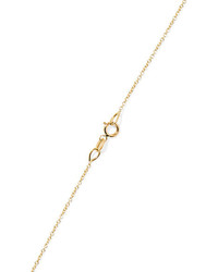 Andrea Fohrman Crescent Moon 18 Karat Gold Opal Necklace