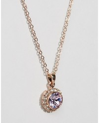 Ted Baker Crystal Chain Pendant Necklace