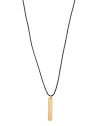 Madewell Cylinder Cord Necklace