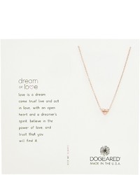 Dogeared Dream Of Love Heart Charm Chain Necklace Necklace