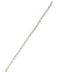 Diane Kordas Evil Eye 18 Karat Gold Aquamarine And Diamond Necklace