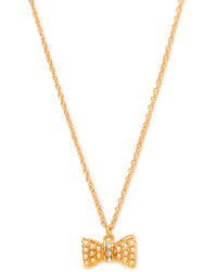 Forever 21 Femme Bow Pendant Necklace