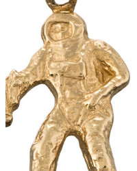 Fine Jewelry Pendant 14k Astronaut Pendant