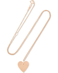 Catbird Full Heart 14 Karat Gold Necklace