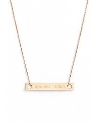ginette_ny Ginette Ny Spoiled Rotten Pendant Necklace