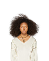 Chloé Gold And Silver Femininities Necklace
