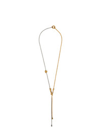 Versace Gold Bi Color Necklace