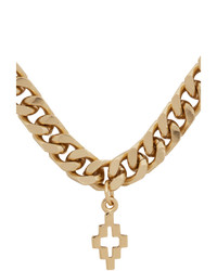 Marcelo Burlon County of Milan Gold Cross Necklace