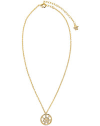 Versace Gold Small Pendant Necklace