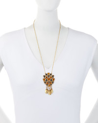 Tory Burch Golden Triangle Pendant Necklace
