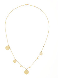 Lana Gypsy 14k Gold Disc Charm Necklace 20