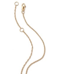 Jennifer Zeuner Jewelry Horizontal Bar Necklace With Diamond
