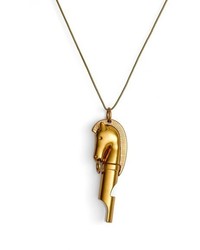 Tory Burch Horse Whistle Pendant Necklace