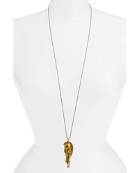 Tory Burch Horse Whistle Pendant Necklace
