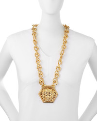 Versace Ladies Medusa Pendant Necklace