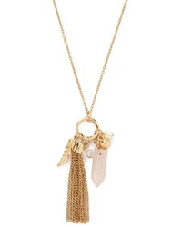 Forever 21 Longline Tassel Pendant Necklace