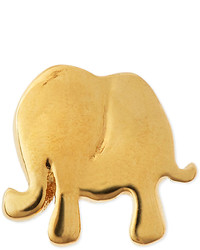 Loquet London 18k Gold Elephant Charm For Locket