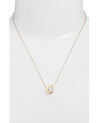 Michael Kors Michl Kors Crystal Pendant Necklace