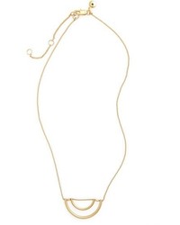 Madewell Mini Crescent Pendant Necklace