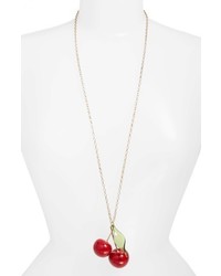 Kate Spade New York Ma Cherie Cherry Pendant Necklace