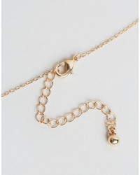 NY:LON Nylon Circle Pendant Necklace