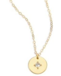 Ila Orion Diamond 14k Yellow Gold Pendant Necklace