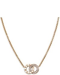 Piaget Possession Diamond 18k Rose Gold Pendant Necklace