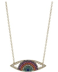Shashi Rainbow Eye Pendant Necklace Necklace
