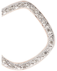 Monica Vinader Riva Kite Rose Gold Vermeil Diamond Pendant One Size