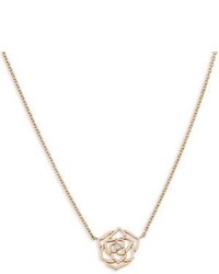 Piaget Rose Diamond 18k Yellow Gold Pendant Necklace