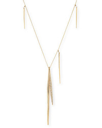 Alexis Bittar Staggered Spear Pendant Necklace