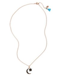 Shashi Starry Moon Pendant Necklace