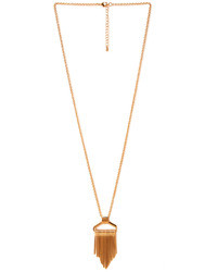 Forever 21 Swinging Matchstick Pendant Necklace