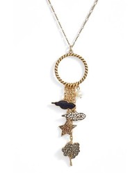 Marc Jacobs Tree Star Cluster Pendant Necklace