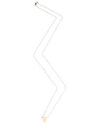 Asos Triangle Long Pendant Necklace