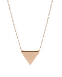 Asos Triangle Long Pendant Necklace