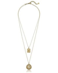 Vince Camuto Double Layered Pendant Necklace 25