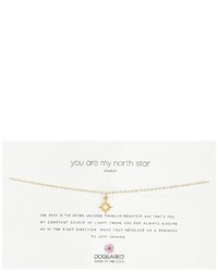 Dogeared You Are My North Star Choker Necklace Open North Star Charm Necklace