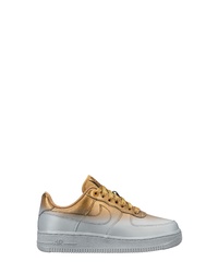 Gold Print Low Top Sneakers