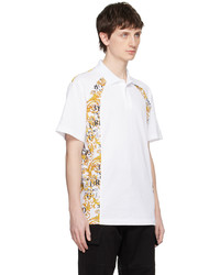 VERSACE JEANS COUTURE White Couture Polo