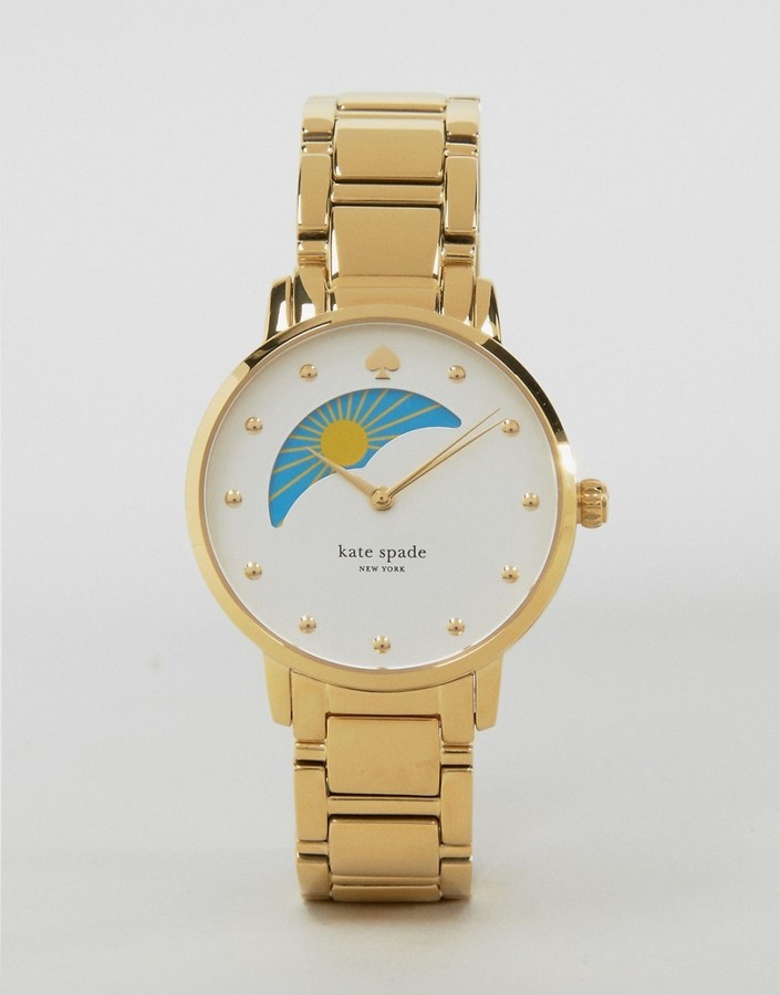 Kate Spade Gold Gramercy Watch Ksw1072 345 Asos Lookastic