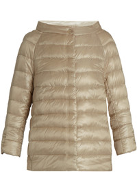 Herno Boat Neck Quilted Down Jacket