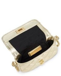 Saks Fifth Avenue Sandy Quilted Metallic Leather Mini Bag